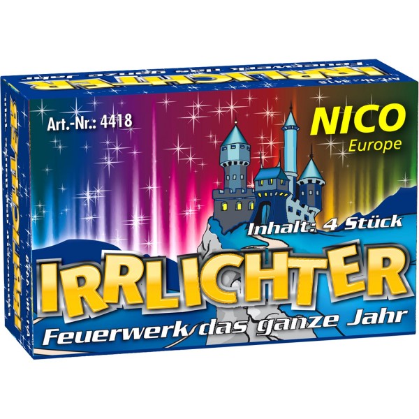 708. Irrlichter, 4er-Schtl.