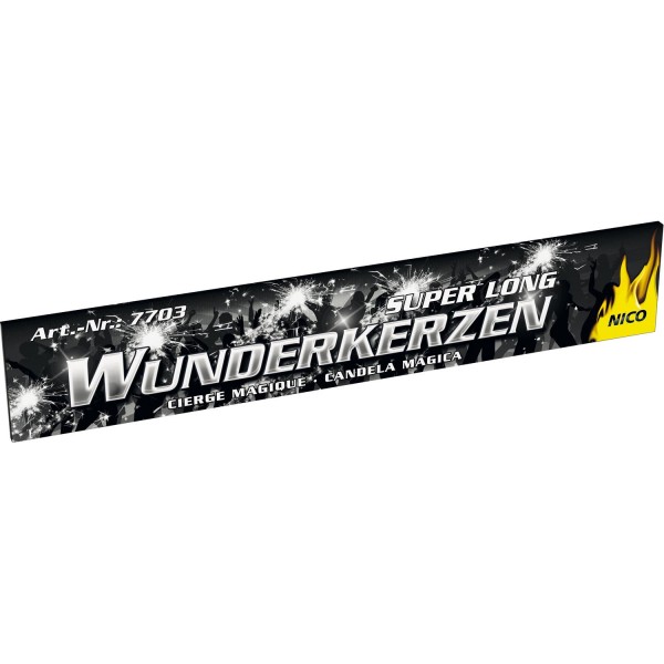 804. Wunderkerzen 30 cm, 10er-Brief