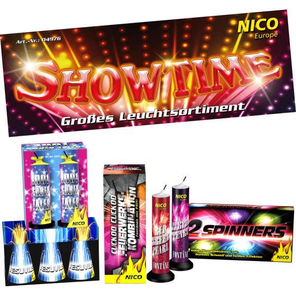 626. Showtime, 10 pieces fontaines