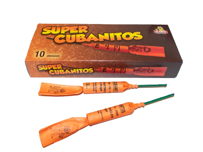 345. SUPER CUBANITOS, 10 pieces/paquet