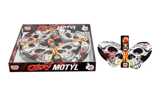 637. Obří motýl, 4 Stck/Paket